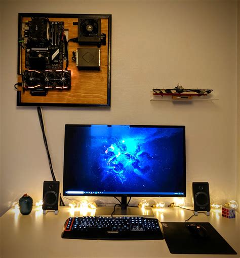 My Wall Mounted Pc Is Finished Rpcmasterrace