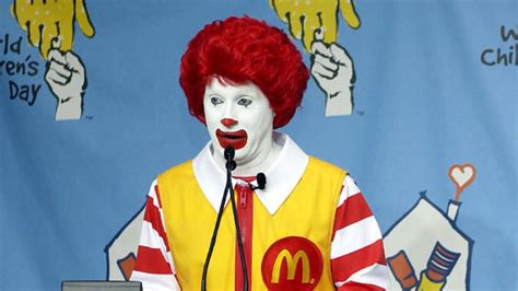 Ronald Mcdonald To Keep Low Profile Among Creepy Clown Sightings