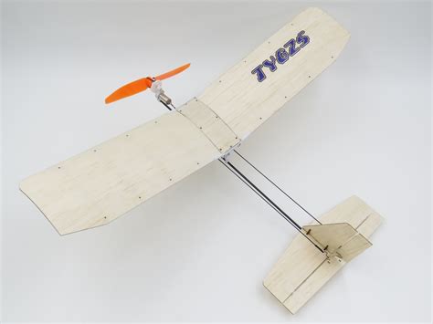 Ty Model 3 3 370mm Wingspan Balsa Wood Laser Cut Rc Airplane Kit Ebay