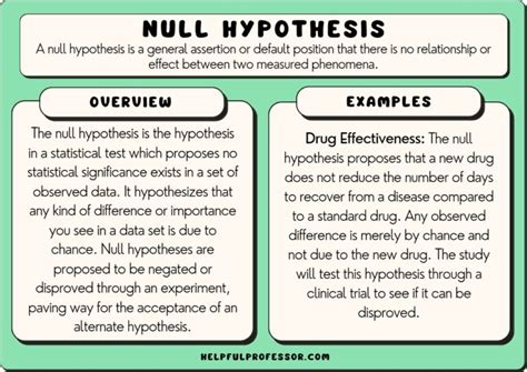 15 Null Hypothesis Examples 2024