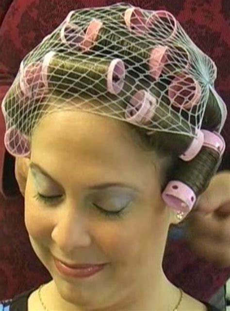 Pin By Steven Loomis On Curler In Hair Rollers Hair Nets Hair