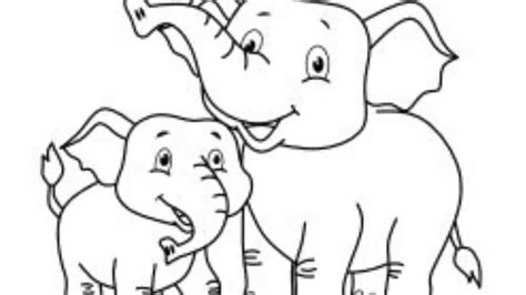 Mommy And Baby Animals Coloring Pages