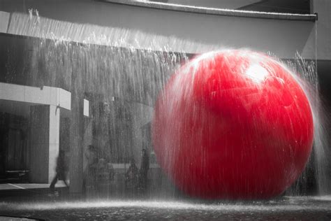 Redball Project A Giant Red Ball That Travels The World