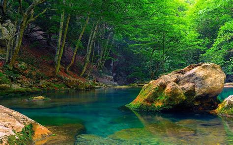 Mountain Stream With Blue Green Water Yahoo Image Search Results