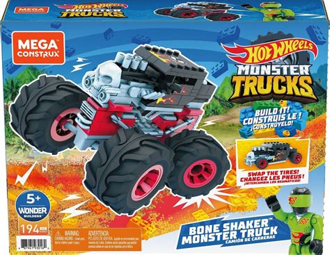 Mega Construx Hot Wheels Monster Trucks Bone Shaker Gvm Desde Compara Precios En