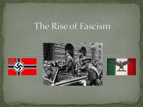 Ppt The Rise Of Fascism Powerpoint Presentation Free Download Id