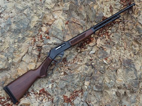 Review Lever Action Clay Blasting With The Henry 410 Shotgun The