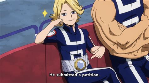 Yuga Aoyama Using Quirk One Of The Students Aoyama Supposedly Has