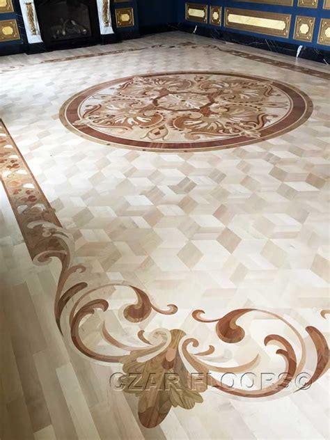 Here at stone and wood shop we are passionate about porcelain and natural stone tiles. Example of Hardwood or Stone floor Medallion, Borders ...