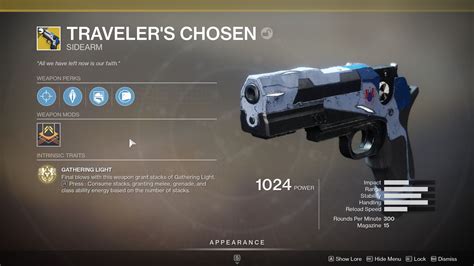 Destiny Traveler S Chosen Guide How To Get Perks And Traits Hold To Reset