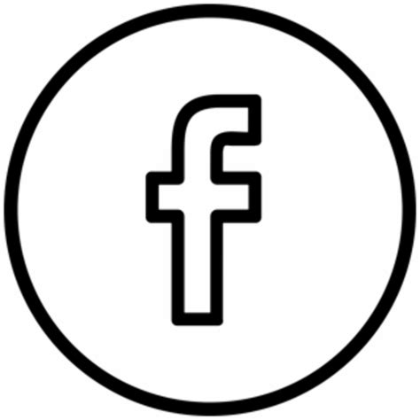 Download High Quality Facebook Logo White Circular Transparent Png