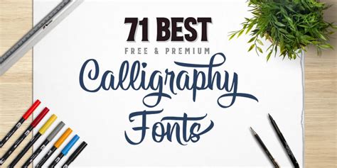 71 Best Calligraphy Fonts Free And Premium Lettering Daily