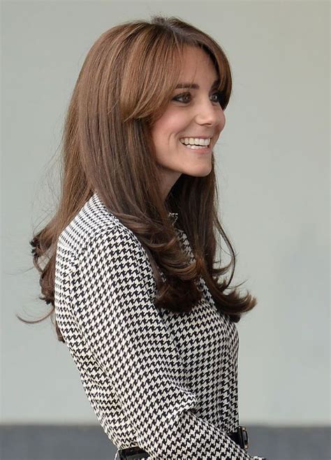 New Photos Of Kate Middletons Gorgeous Bangs Are In Come See Looks