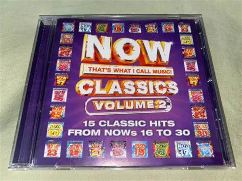 Now That S What I Call Music Classics Volume 2 Cd Classic Rock Music 9 99 Picclick
