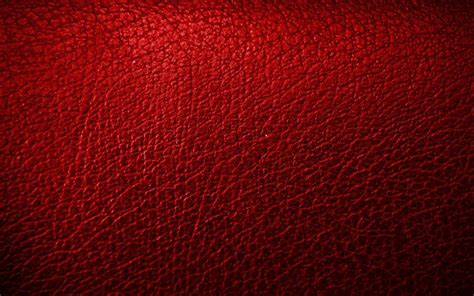 Download Wallpapers Red Leather Background 4k Leather Patterns