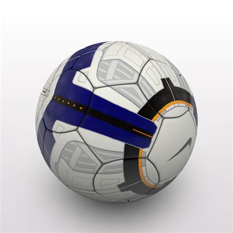 Now only two textures is needed. Premier League Ball 2010 3D Model