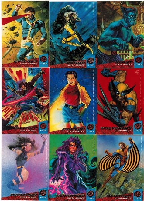 1994 Fleer Ultra X Men Series I 1 Marvel Single Cards Complete Your Set