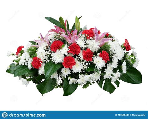 Wedding Floral Decoration With Tropical Plants Arrangement Bouquet