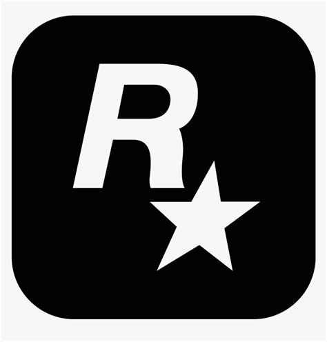 Rockstar Games Filled Icon Rockstar Games Logo Black Hd Png Download