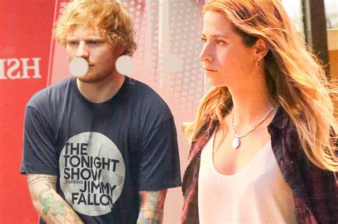 Ed Sheeran Seen Out Again With School Pal Cherry Seaborn In New York Are The Pair Dating