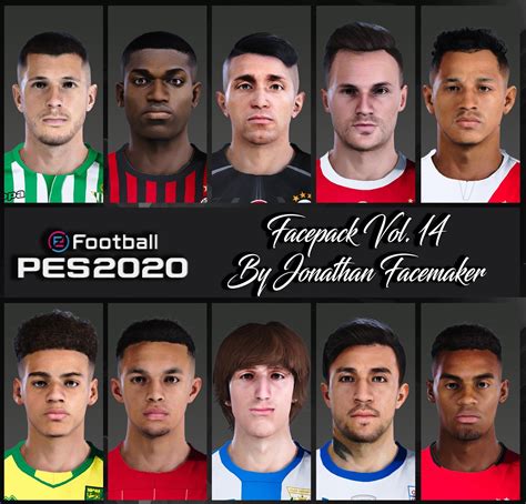 Pes 2020 Facepack Vol 14 By Jonathan Facemaker