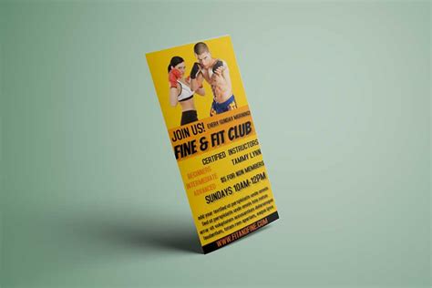 Free for personal & commercial use rar file includes: Free Download DL Flyer PSD Mockup For Project Presentation ...