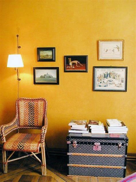 Mustard Yellow Living Room Walls Yellow Living Room Yellow Walls