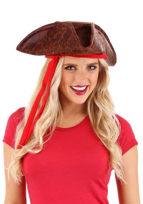 Caribbean Pirate Adult Costume Hat Pirate Accessories