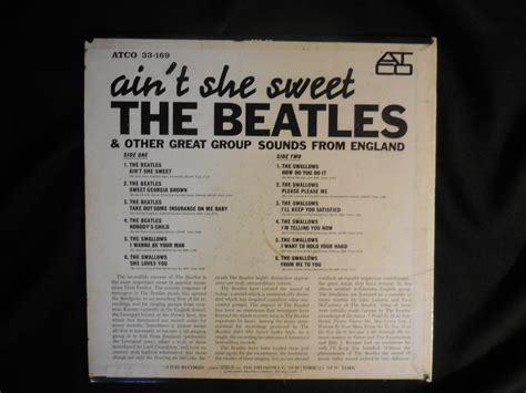Beatles Aint She Sweet Very English And Rolling Stone