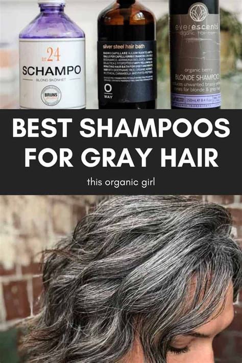 The Best Natural Purple Shampoos For Gray Hair Shampoo For Gray Hair