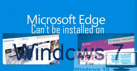 Microsoft edge finally supports browser extensions thanks to windows 10's anniversary update. edge extensions are now available in the windows store, although only a few are initially available. How to install Microsoft Edge on Windows 7. | Apps For ...