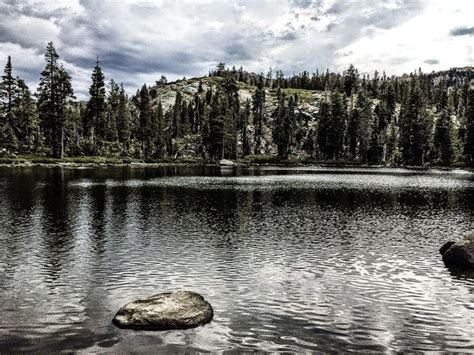 Little Bear Lake In Plumas National Forest Ca Landscape Photography