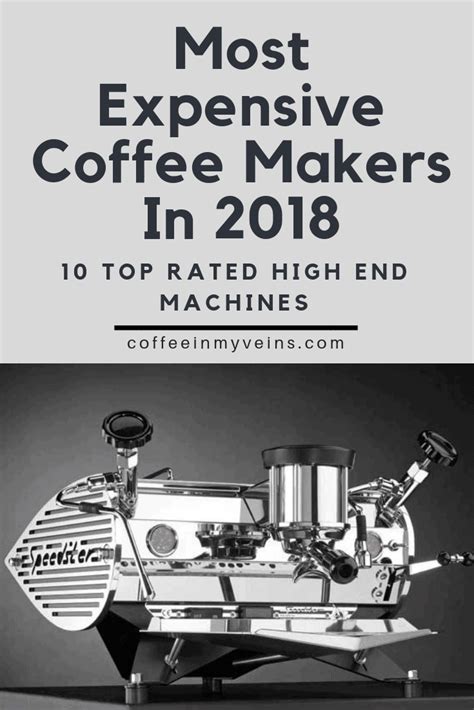 Electric espresso machines can be prohibitively expensive, but you can make a cup of traditional stovetop espresso with this classic pot. Most Expensive Coffee Makers in 2020(10 top rated high end ...