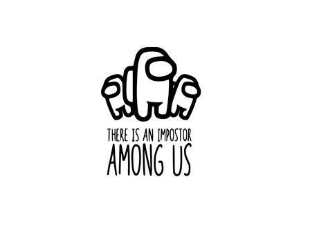 Among Us Silhouette Svg And Png Etsy
