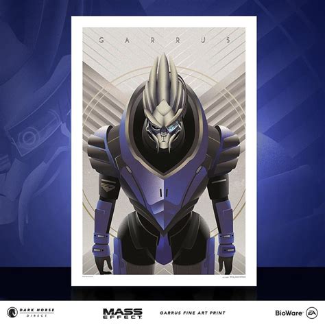 Awesome Mass Effect Garrus Fine Art Print From Dark Horse — Geektyrant