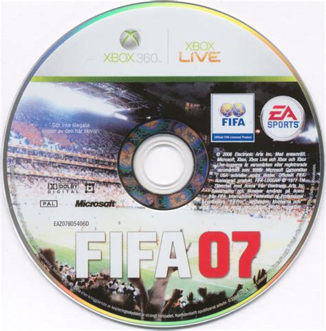 Fifa Soccer 07 2006 Xbox 360 Box Cover Art Mobygames