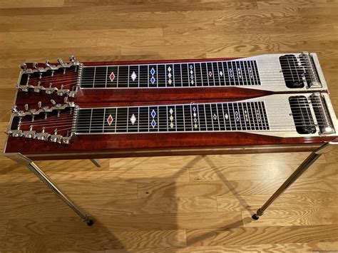 Red Zum D10 Steel Guitar Sold The Steel Guitar Forum