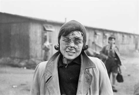 A Young Woman Photographed Two Days After The British Entered Stalag