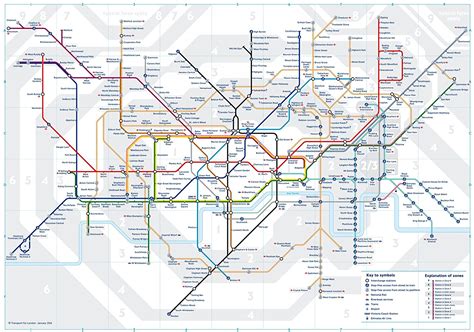 Thegriftygroove London Tube Map Zone 1 9