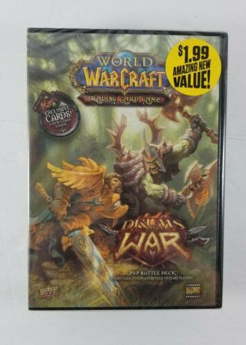World Of Warcraft Wow Drums Of War Tcg Pvp Battle Deck Blizzard