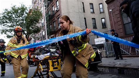 Man Fatally Shoots 2 And Himself At Harlem Fire Scene Officials Say The New York Times