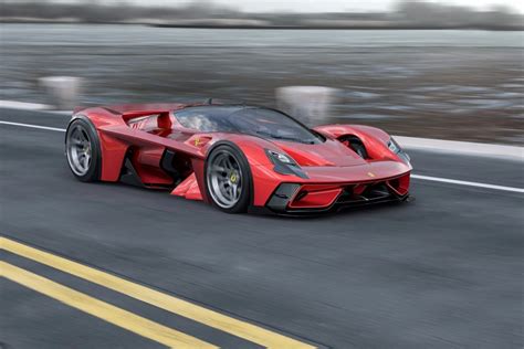 I Could Watch This Absolutely Gorgeous Ferrari F399 Concept Drive Down