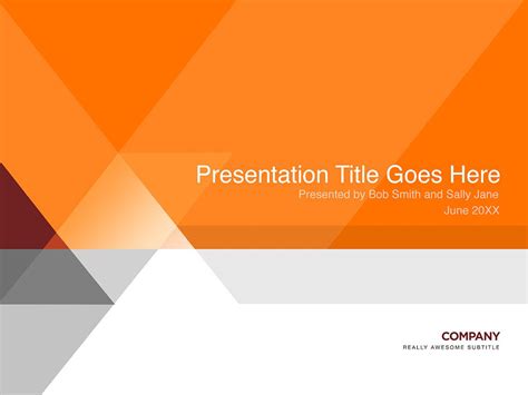 Download 500 Template Powerpoint Orange Miễn Phí