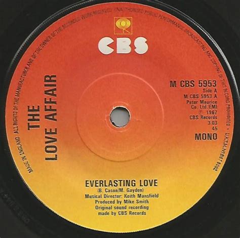 The Love Affair Everlasting Love Vinyl Discogs