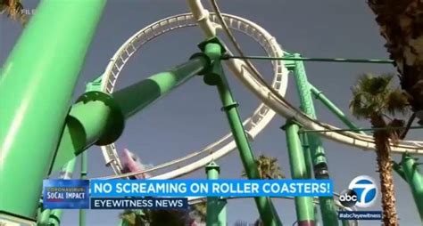 California Theme Parks Tell Visitors No Screaming Or Heavy Breathing On Roller Coasters Media