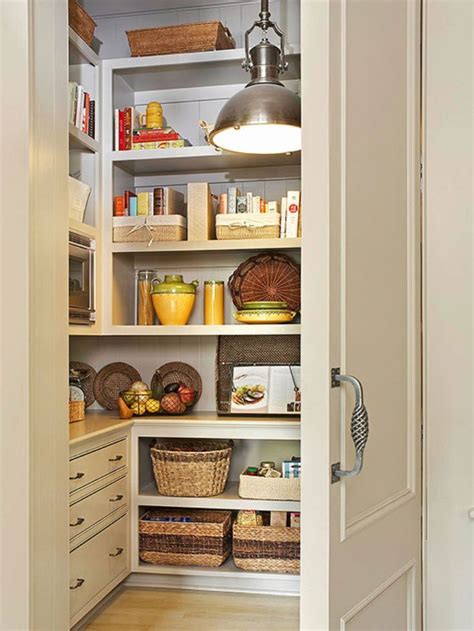 Kitchen Kitchen Pantry Ideas For Elegant Cooking Space Storage