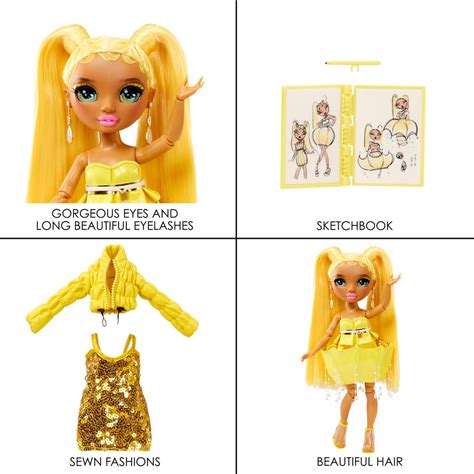 Rainbow High Fantastic Fashion Sunny Madison Yellow 11 Fashion Doll