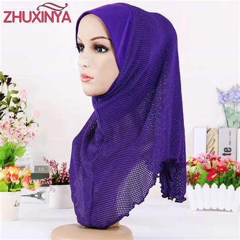 12pcs Lot Muslim Hijab Multicolor Full Cover Inner Muslim Cotton Hijab Cap 2017 New Women