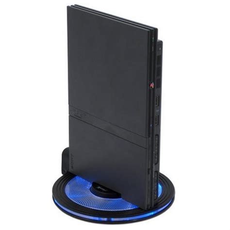 Stand Soporte Playstation 2 Ps2 Serie 9000 Negro Fuzer