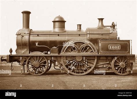 Lnwr President Steam Locomotive Victorian Period Stock Photo Alamy